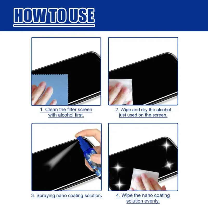 Screen Cleaner Kit with Anti-Fingerprint Polish 5