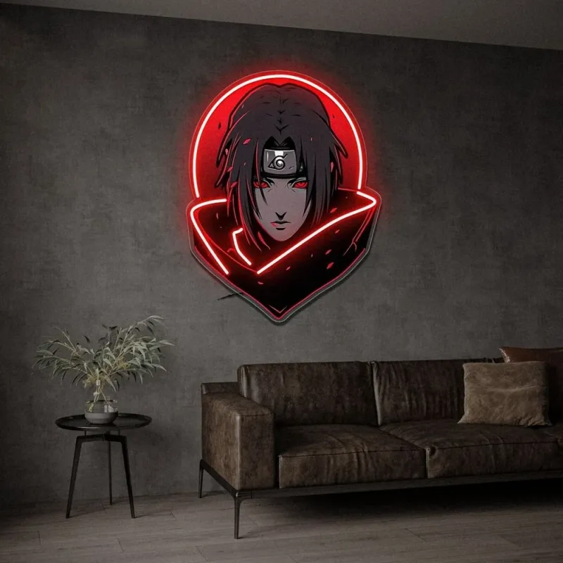 Itachi Uchiha Neon LED Wall Sign 2