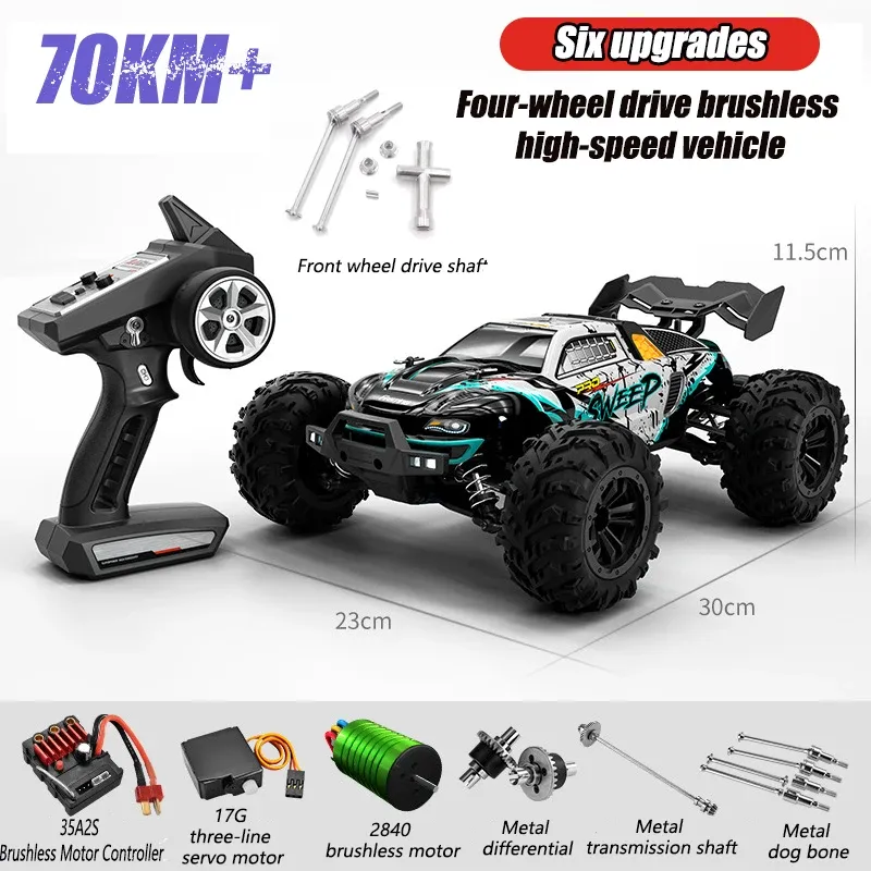 4WD High Speed RC Truck 50KM/H 3