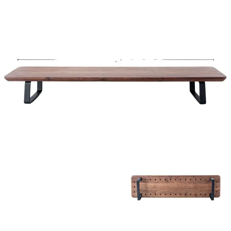 Walnut Wood Monitor Stand Riser 6