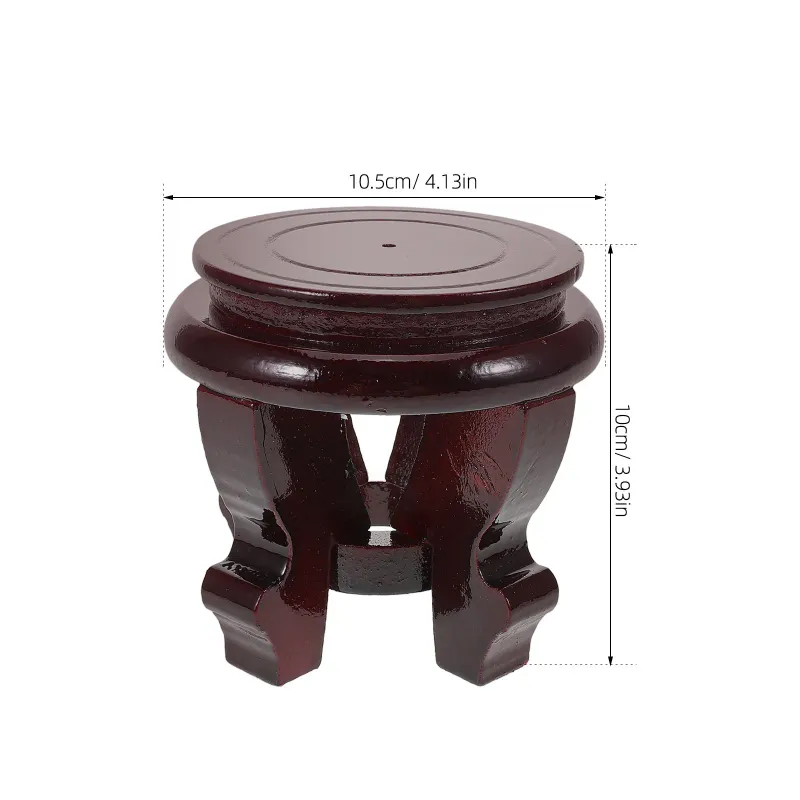Wooden Plant Pedestal Stand 2