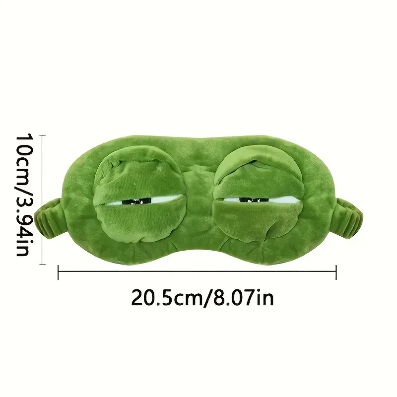 3D Frog Cartoon Sleep Mask 6