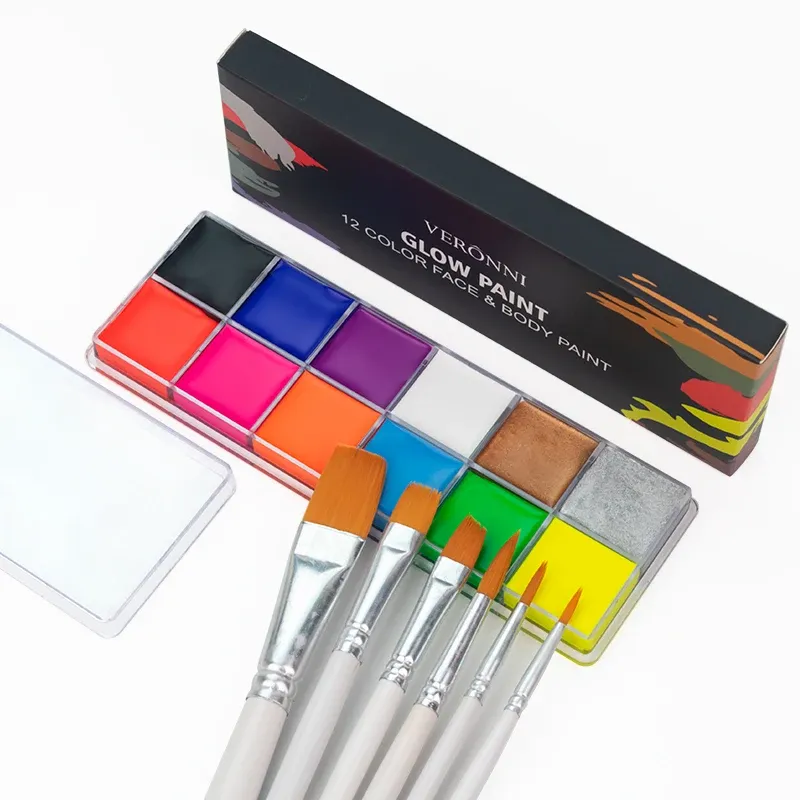 12/20 Color Face & Body Paint Palette 6