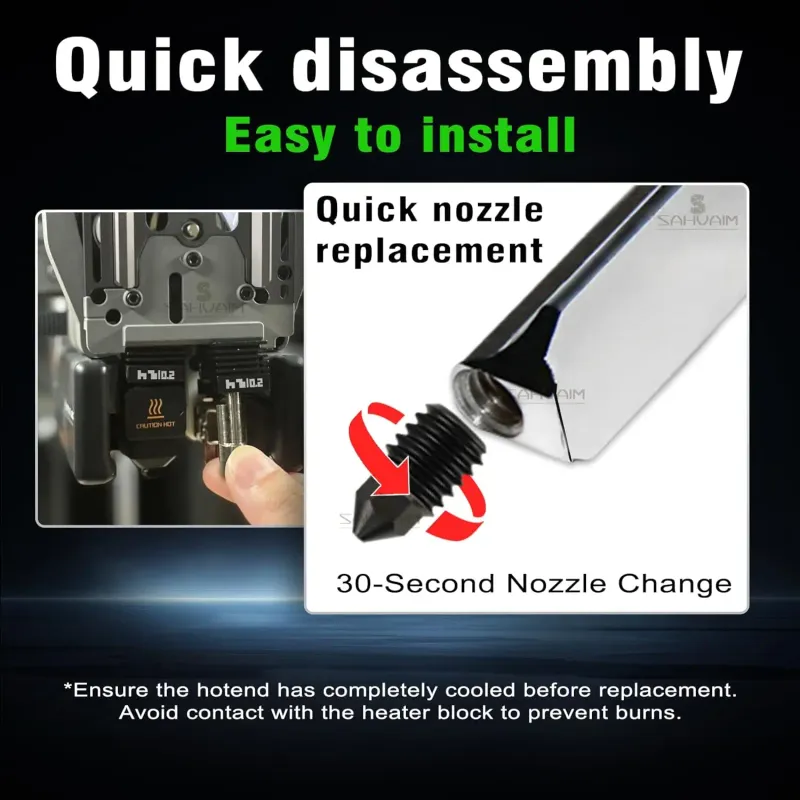 BambuLab Hardened Steel Nozzles Set 6