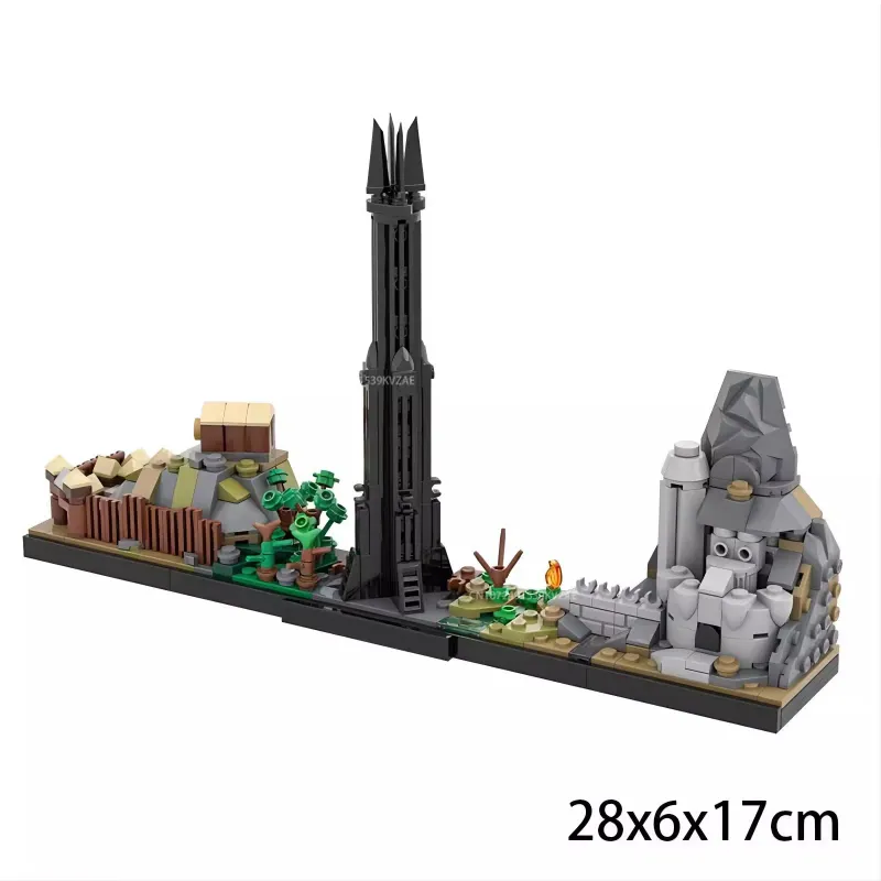 Minas Tirith City Architecture Building Set 6