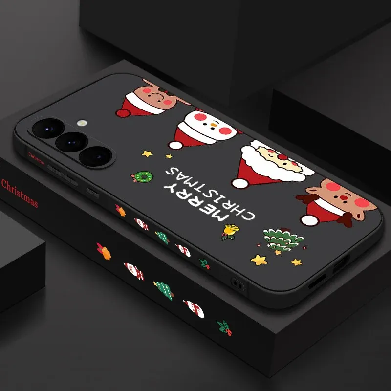 Cute Snowman Christmas Phone Case w/ Lanyard 2