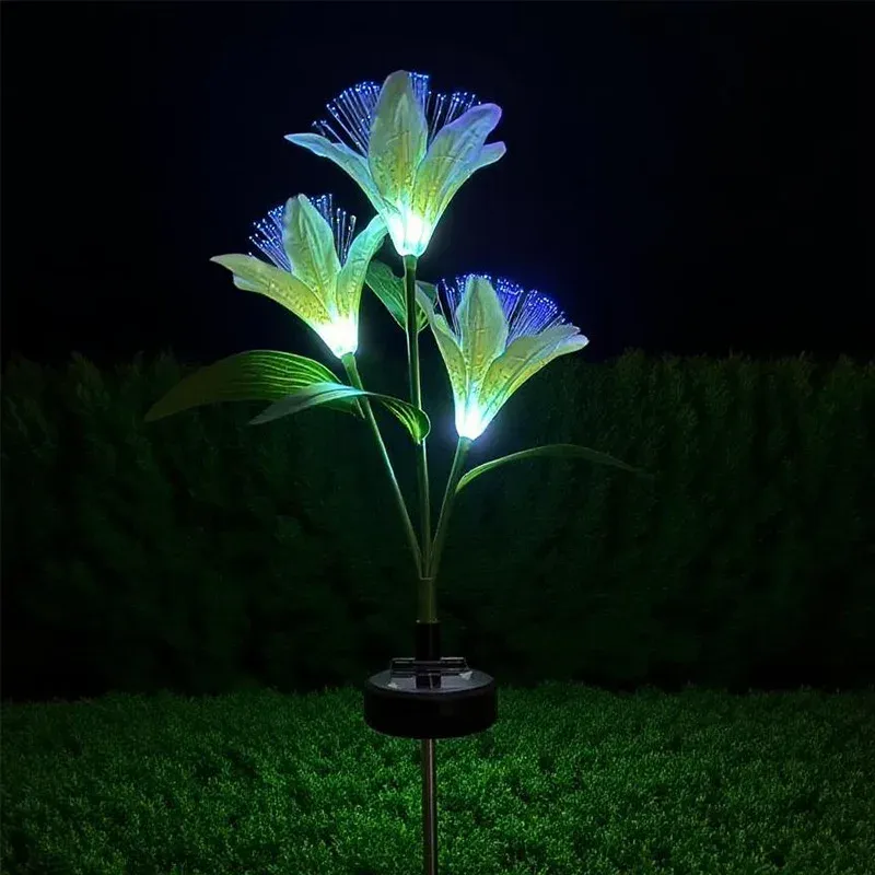 Solar Lily Flower Garden Lights 5