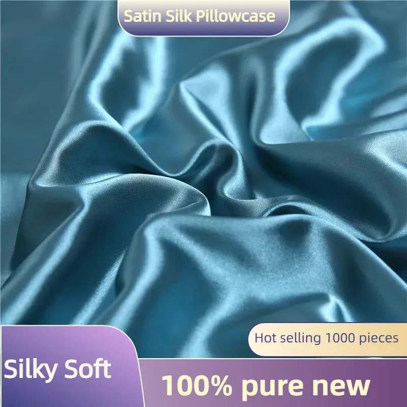 Coral Satin Silk Pillowcase Set 6