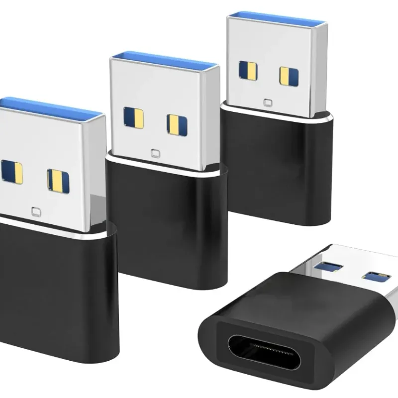 Адаптер USB-C к USB-A, 4 шт. 1