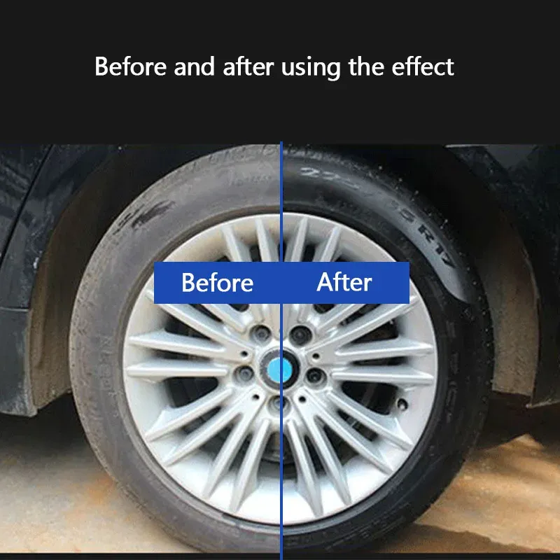 Tire Wax Shine & Wheel Polishing Kit 4