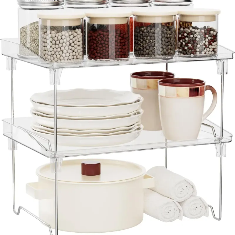 2-Tier Stackable Counter Organizer 1