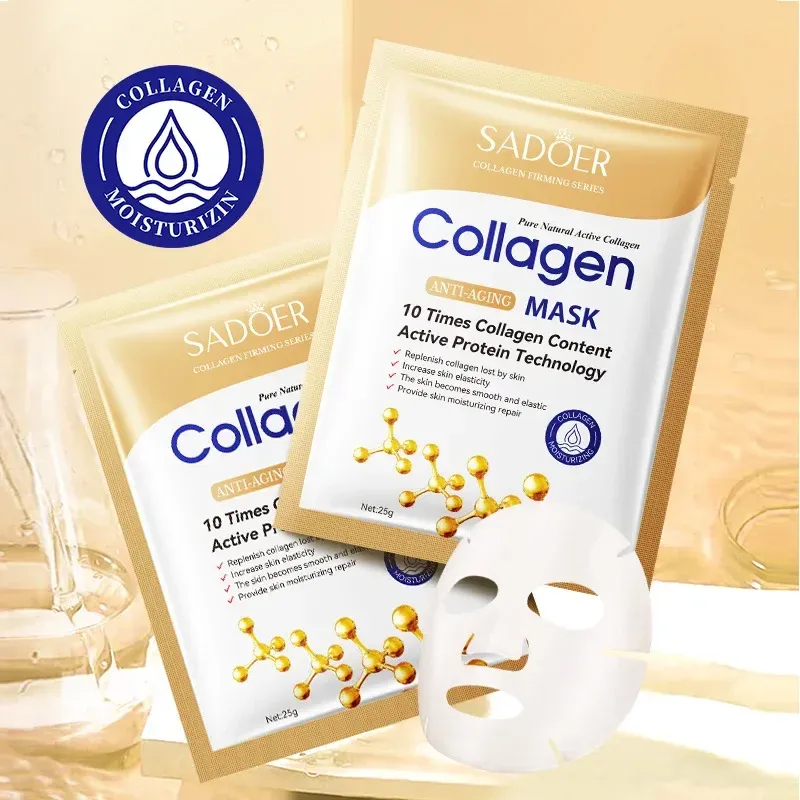 Collagen Protein Facial Masks 10-Pack 1
