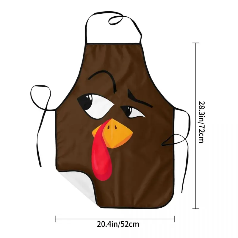Thanksgiving Turkey Pilgrim Apron 5