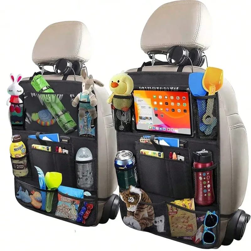Car Backseat Organizer with Tablet Holder 2