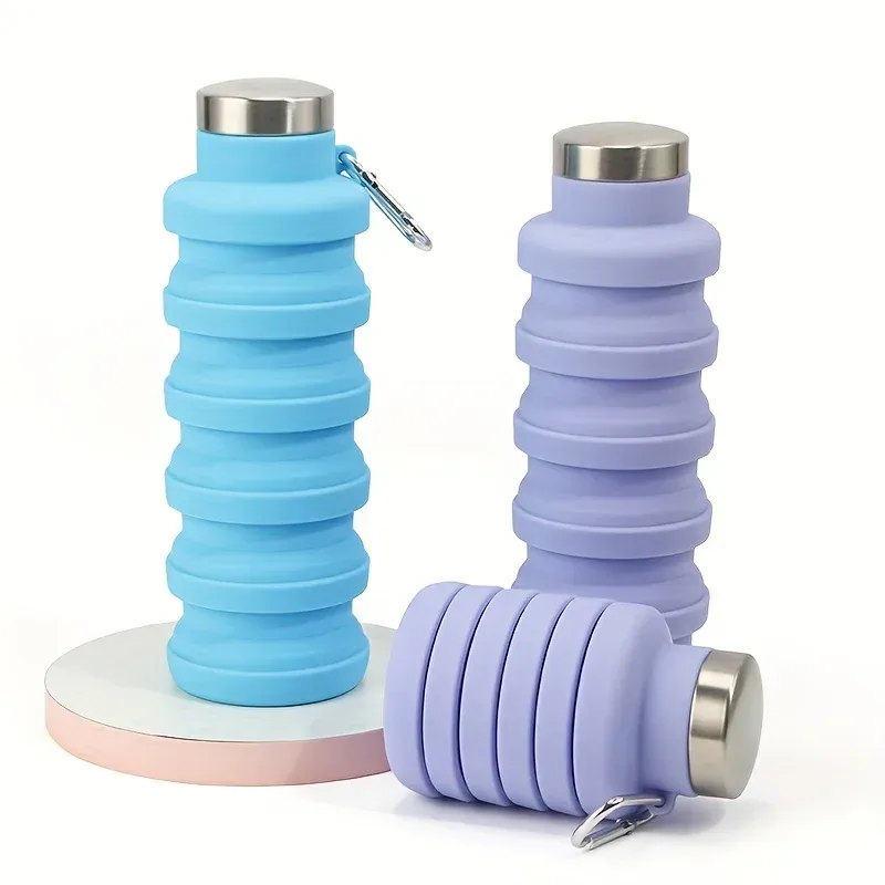 Collapsible Silicone Water Bottle 5
