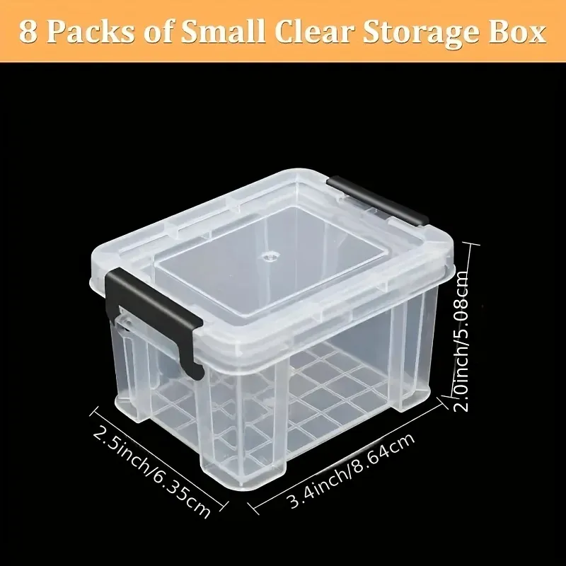 8-Piece Stackable Bead Organizer Boxes 3
