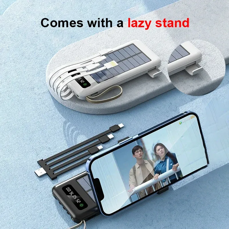ROMOSS 200000mAh Solar Wireless Power Bank 5