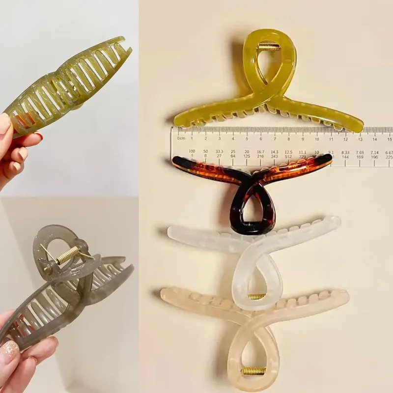 Large Butterfly Claw Clips 5.1" 2