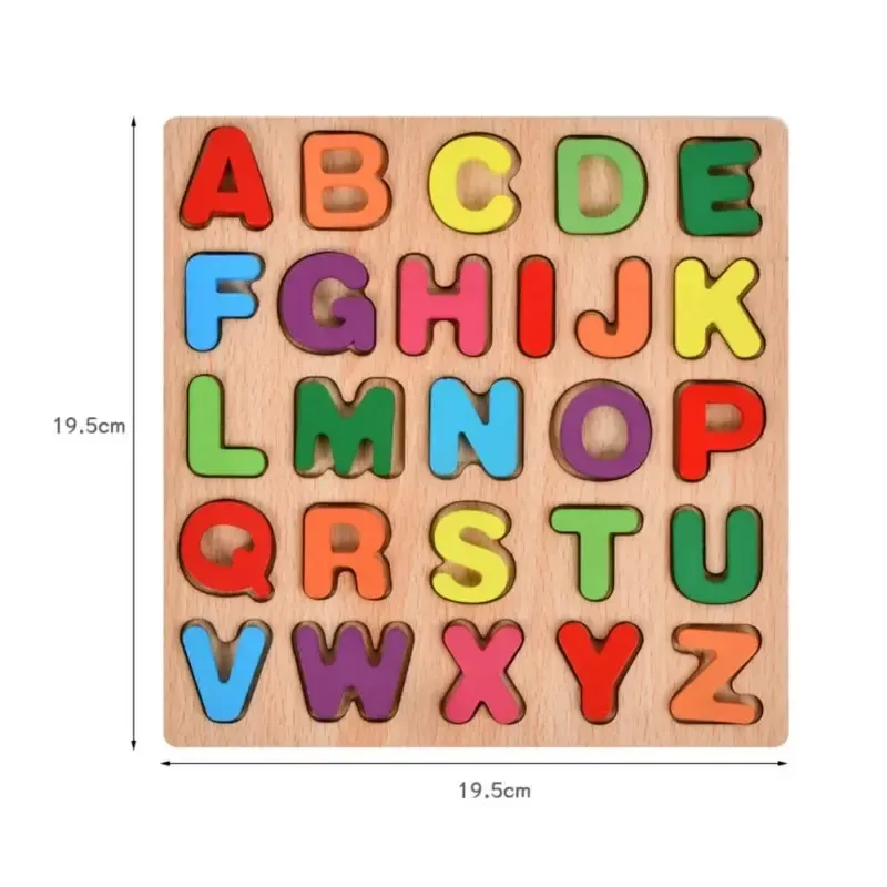 Wooden Montessori Learning Puzzle Toy 6