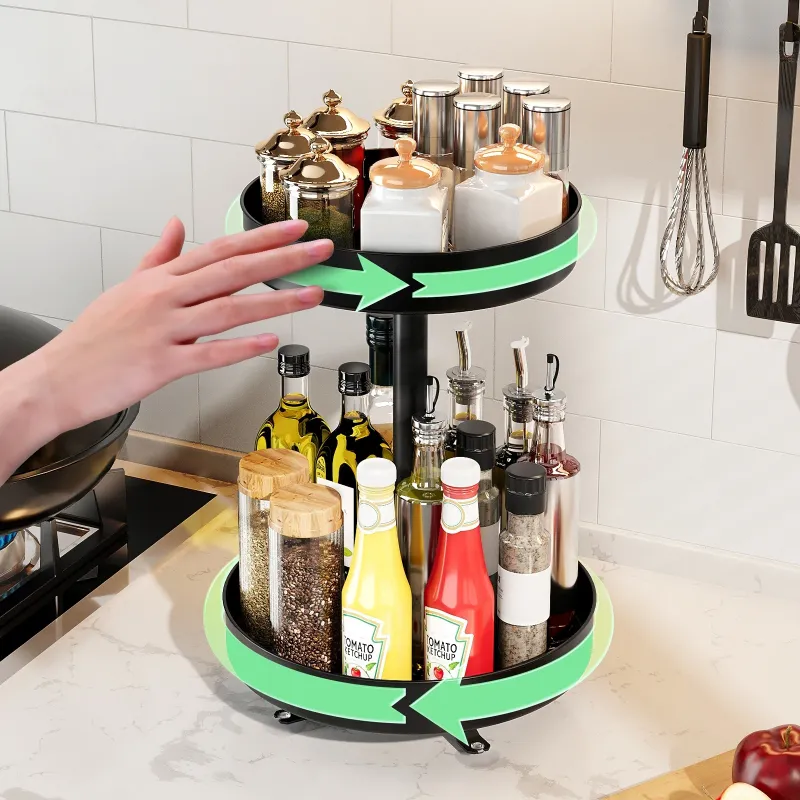 360° Rotating Spice Rack Organizer 3