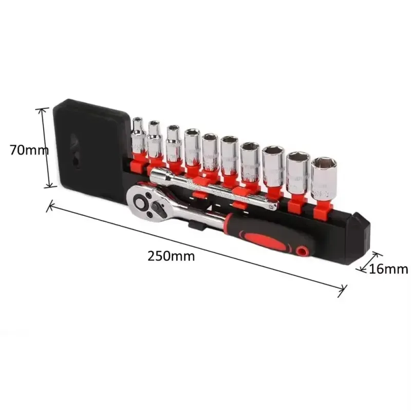 12 Pcs Wrench Socket Repair Tool Kit 2