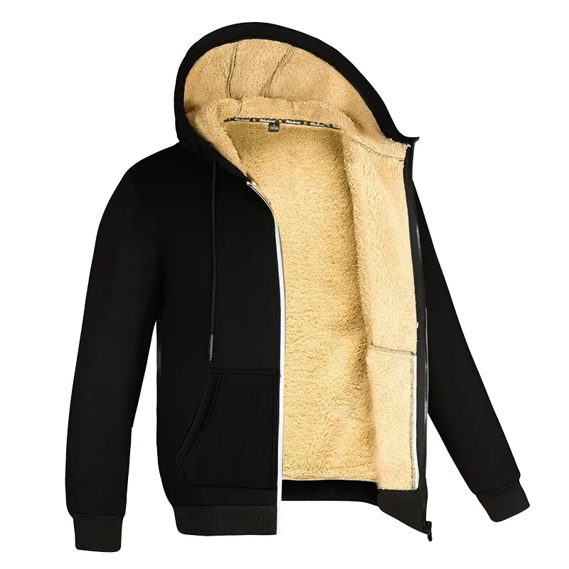 Men's Winter Fleece Hooded Jacket 2