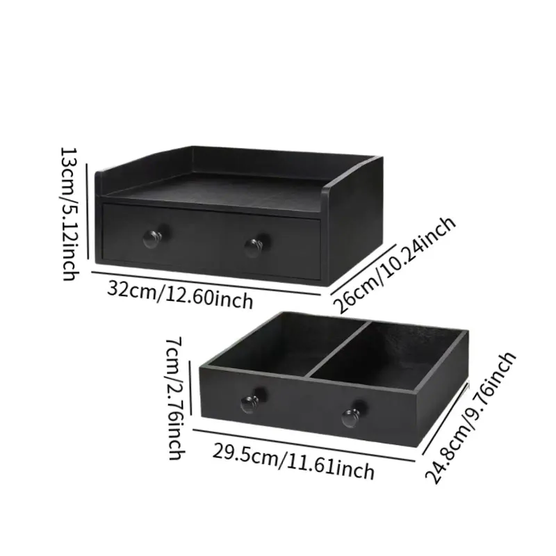 Coffee Station Organizer with Drawer 4