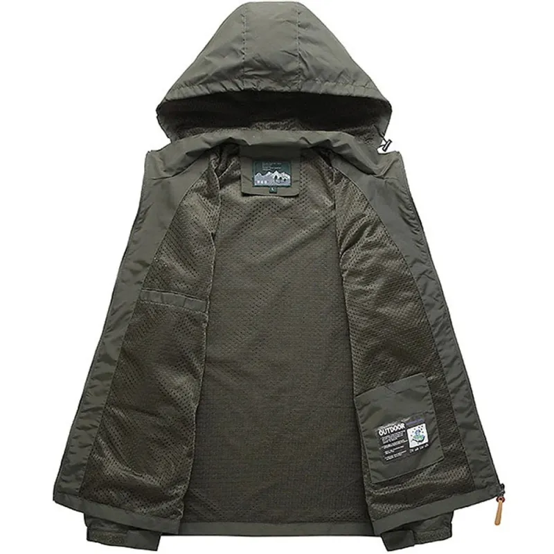 Men's Tactical Waterproof Windbreaker 3
