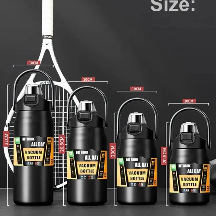 Stainless Steel Thermos Tumbler with Straw 2