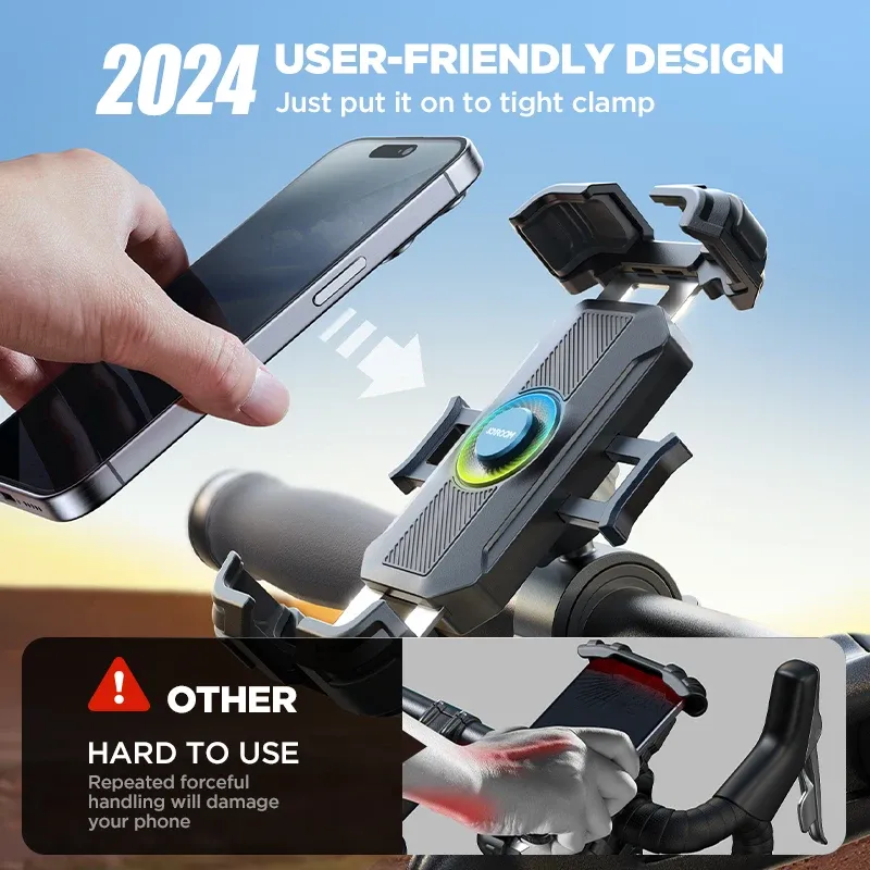 Joyroom Bike Phone Mount Handlebar Holder 2