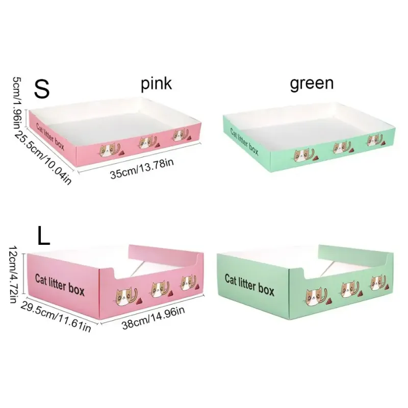 Portable Foldable Cat Litter Box 6