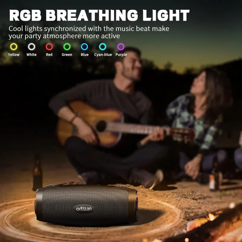 Ortizan 100W Portable Bluetooth Speaker 6