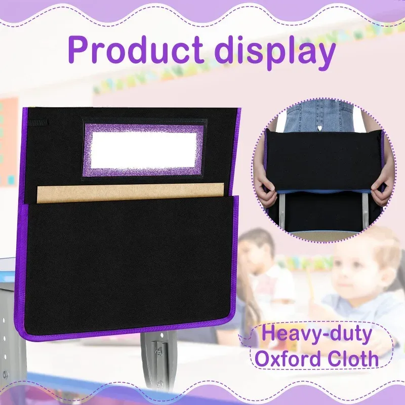 Chair Back Organizer Pockets 4