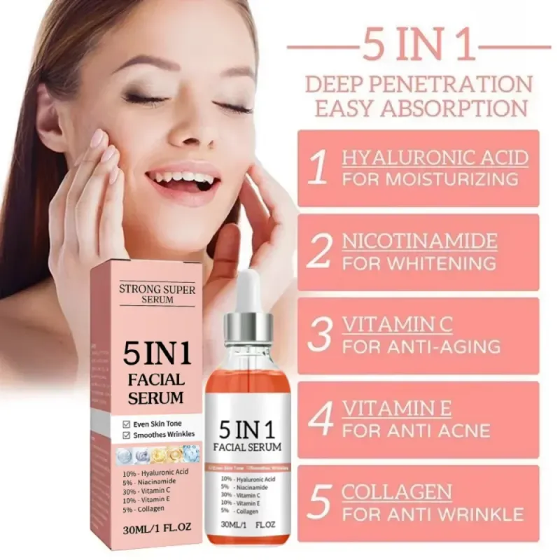 5-in-1 Vitamin C Face Serum 30ml 4