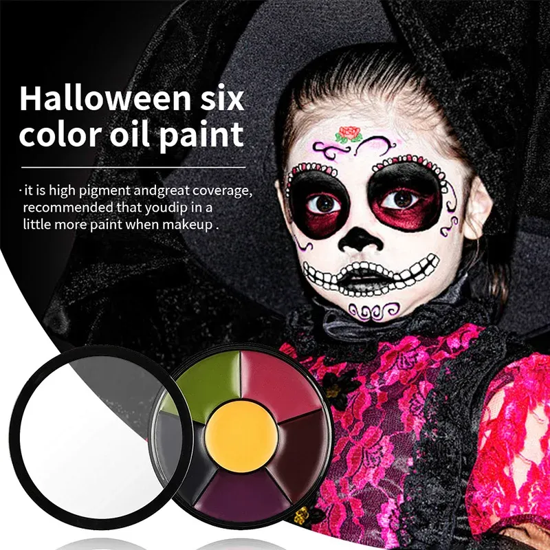 Zombie SFX Makeup Kit 6 Colors 3