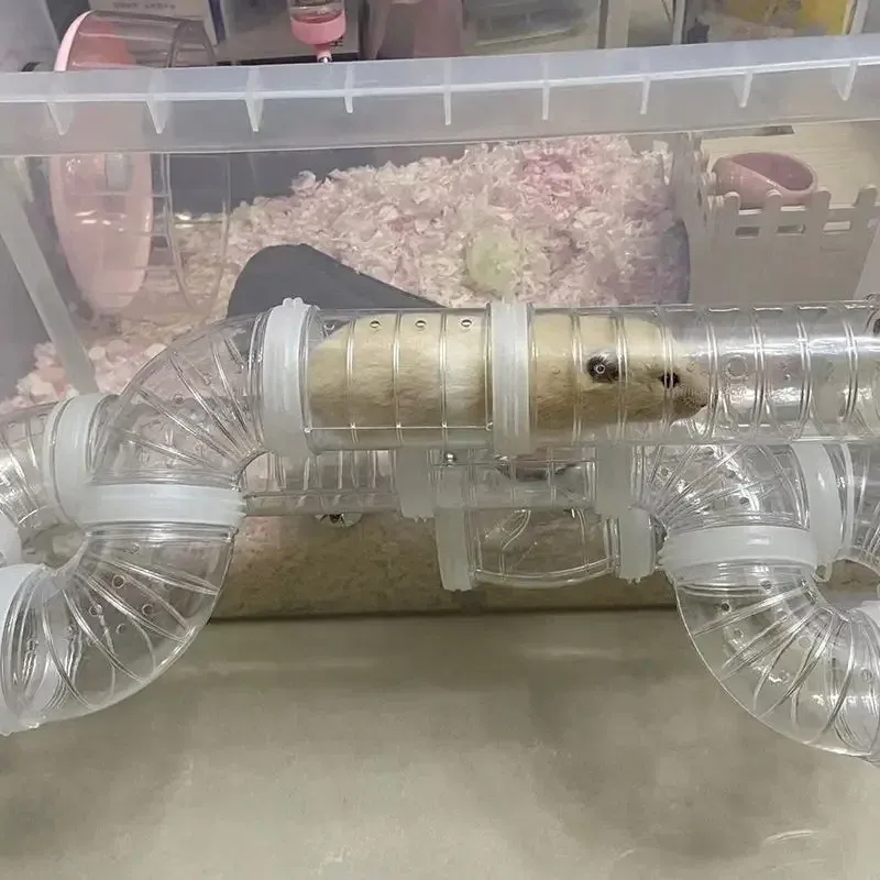 Hamster Maze Tunnel Tube Set 3