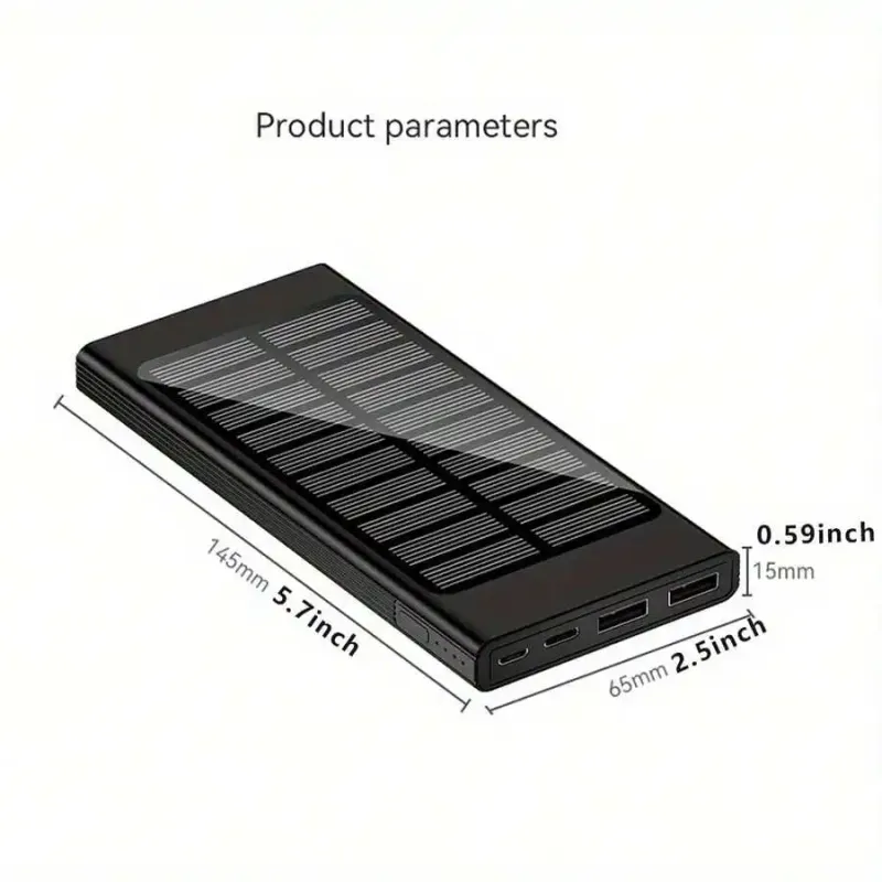 30000mAh Solar Power Bank 2