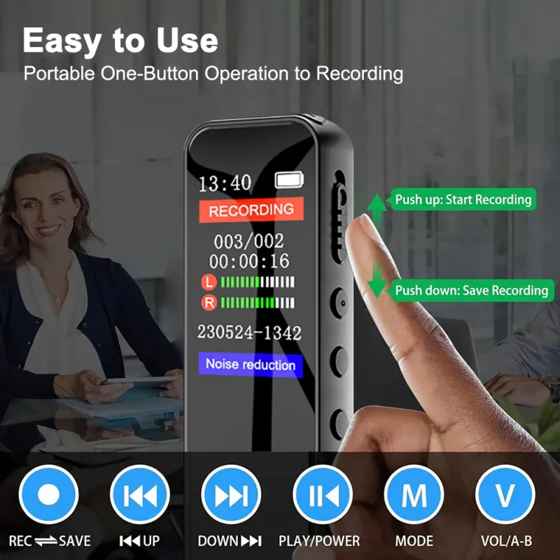 Portable Digital Voice Recorder 4