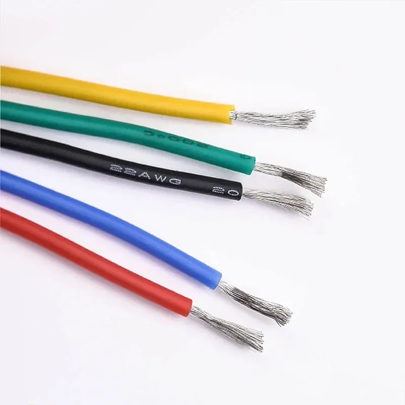 Silicone Stranded Copper Wire - 16-30 AWG 4
