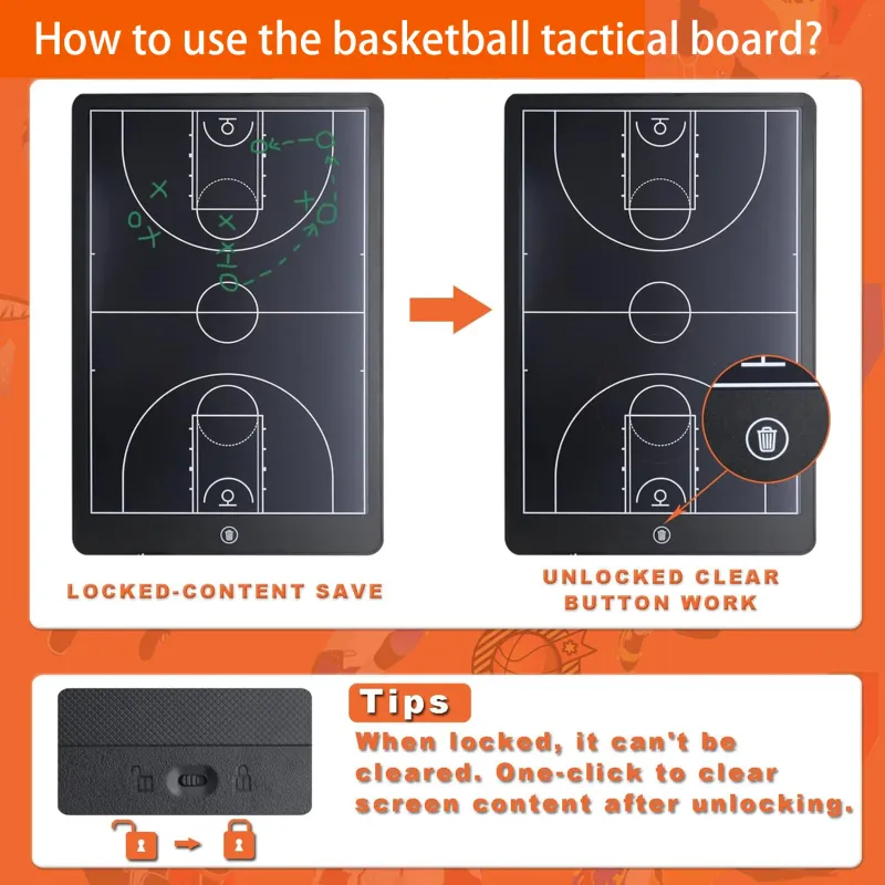 LCD Sports Tactical Coaching Board 5