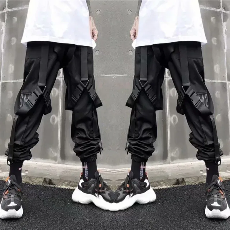 Harajuku Cargo Joggers - Y2K Streetwear 4