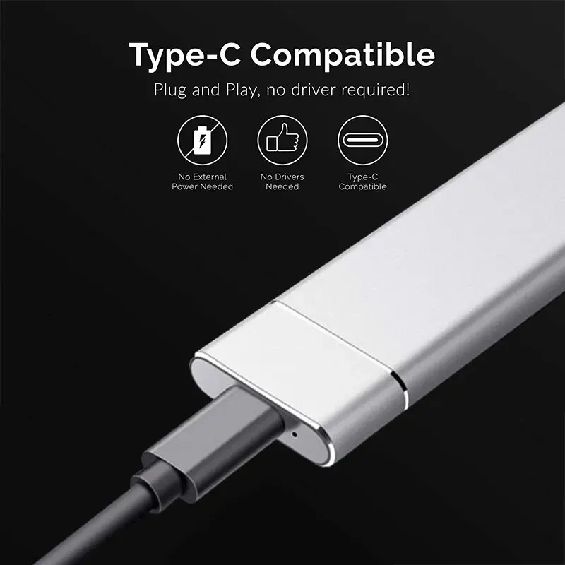USB-C M.2 NVMe SSD Enclosure 5
