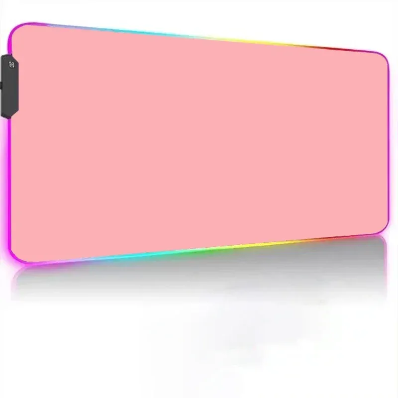 White RGB LED Gaming Mouse Pad 3