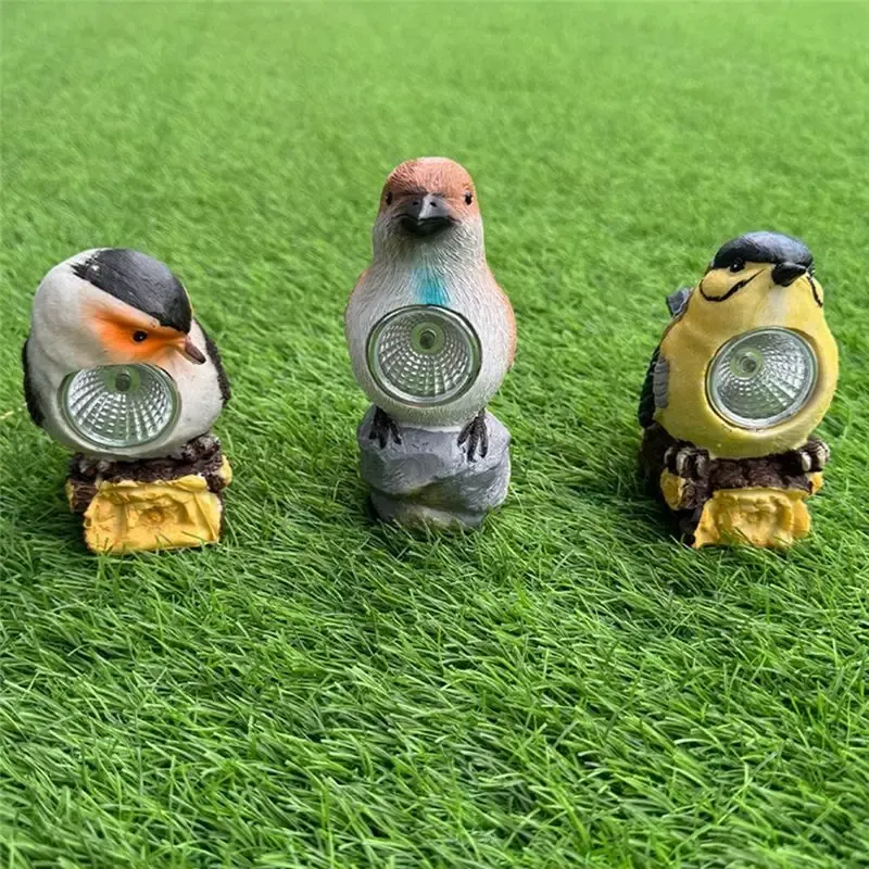 Solar Bird Stake Lights Outdoor 4