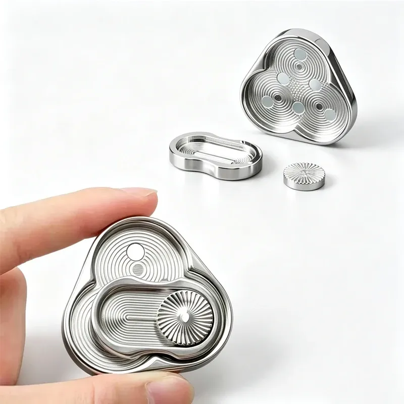 Triangle Magnetic Fidget Slider Haptic Clicker 5