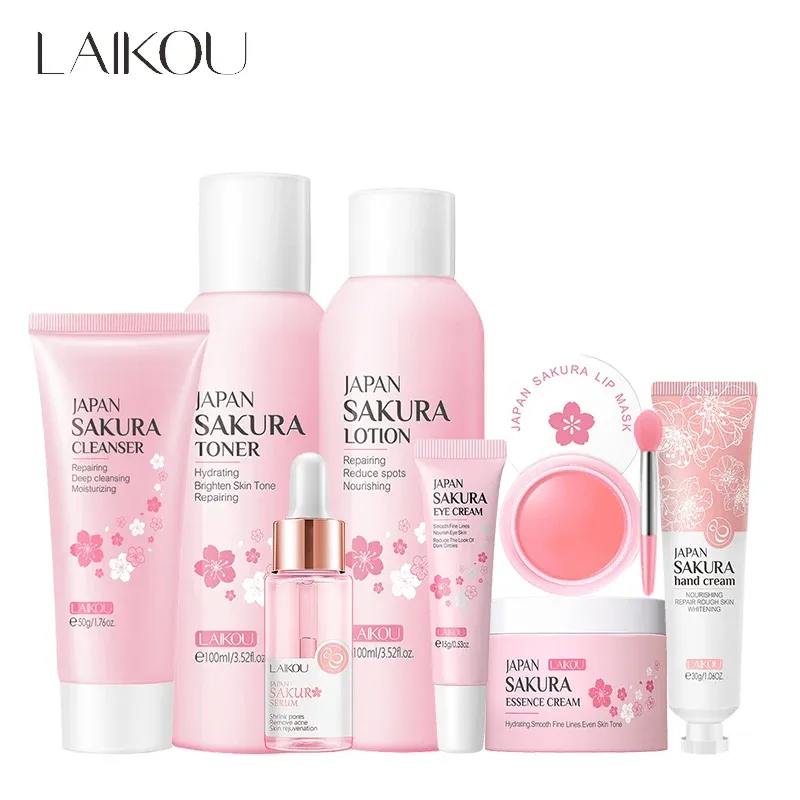 LAIKOU Sakura 8-Piece Skin Care Set 1