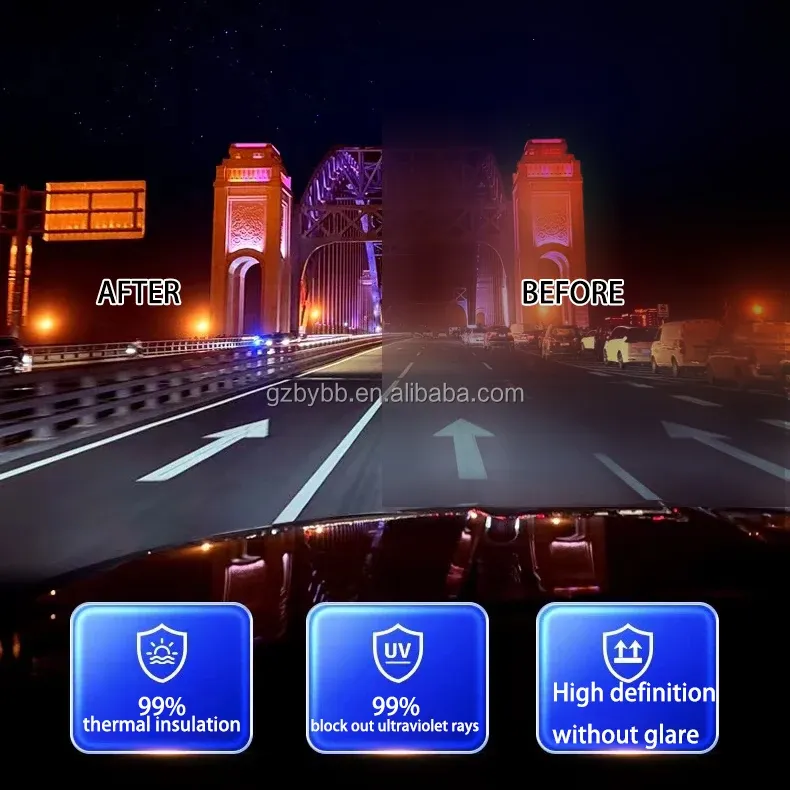 V-kool VLT 85% умная оконная пленка 5
