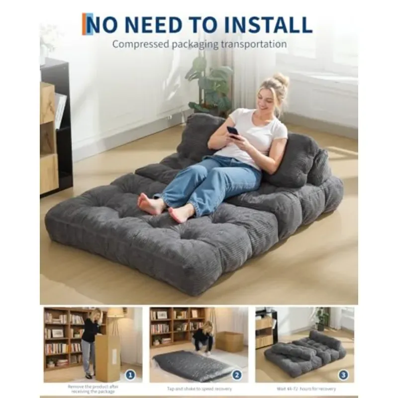Folding Sofa Bed Sleeper Chair 3