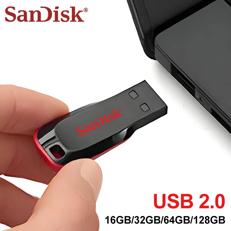 SanDisk Cruzer Blade USB 2.0 Flash Drive 4
