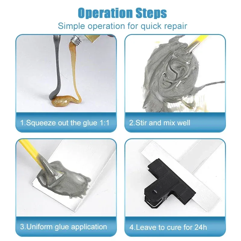 Cold Welding Metal Repair Epoxy Glue 4